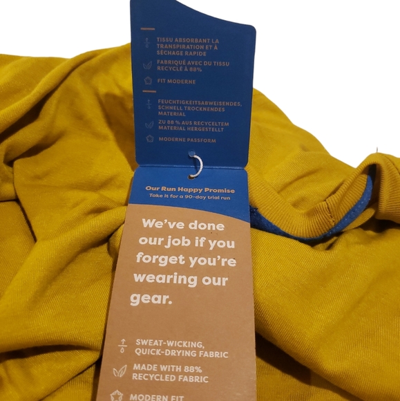 Brooks Tenth Year Anniversary Men's Medium Running Shirt NWT - Picture 8 of 10